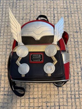 Loungefly Marvel Thor Helmet Mini Backpack